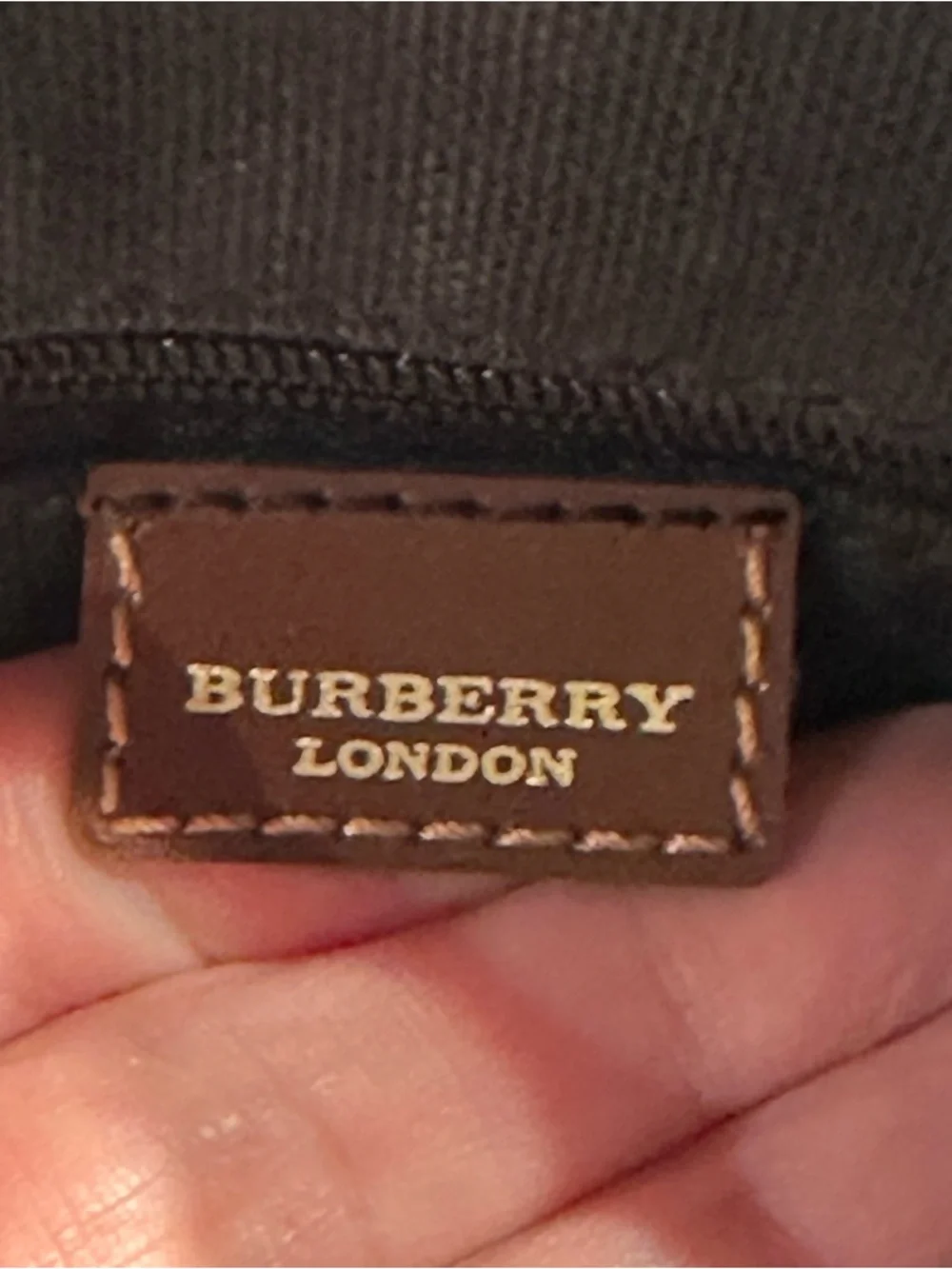 Burberry Beige Plaid Canvas Leather Trim Drawstring Hobo Bag